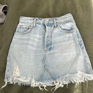Agolde denim skirt
